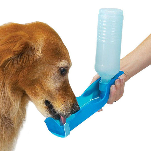 Foldable Pet Dog Cat Water Drinking Bottle