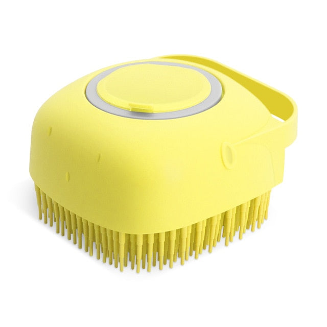 Pet Shampoo Dispensing Brush