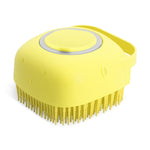 Pet Shampoo Dispensing Brush