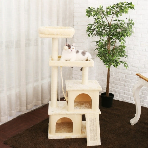 Domestic Cat Toy House Bed Hanging Balls