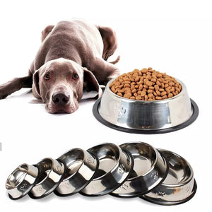 Stainless Steel Non-slip Dog Feeding Bowl