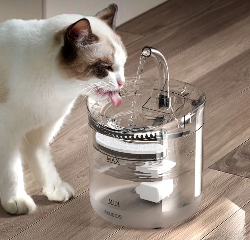 Automatic 2L Pet Water Fountain Filter Sensor
