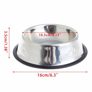 Stainless Steel Non-slip Dog Feeding Bowl