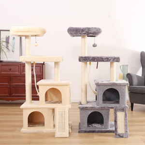 Domestic Cat Toy House Bed Hanging Balls